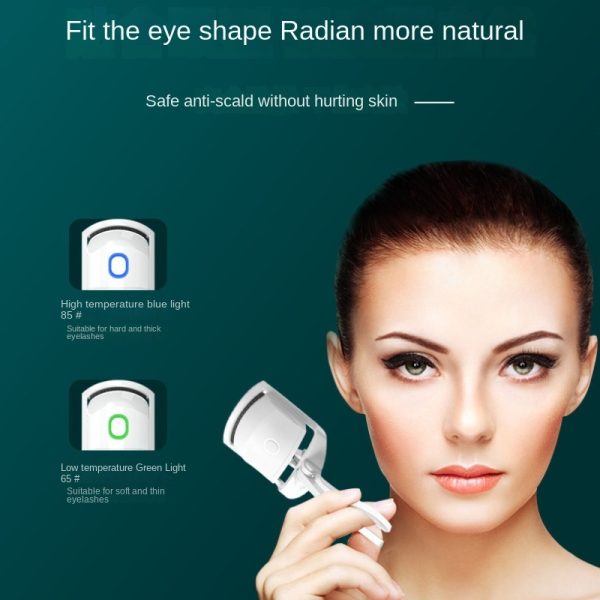 Rechargeable Eyelash Curler Portable Electric Heated Comb - Image 3