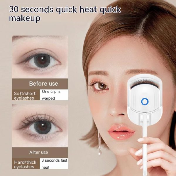 Rechargeable Eyelash Curler Portable Electric Heated Comb - Image 5