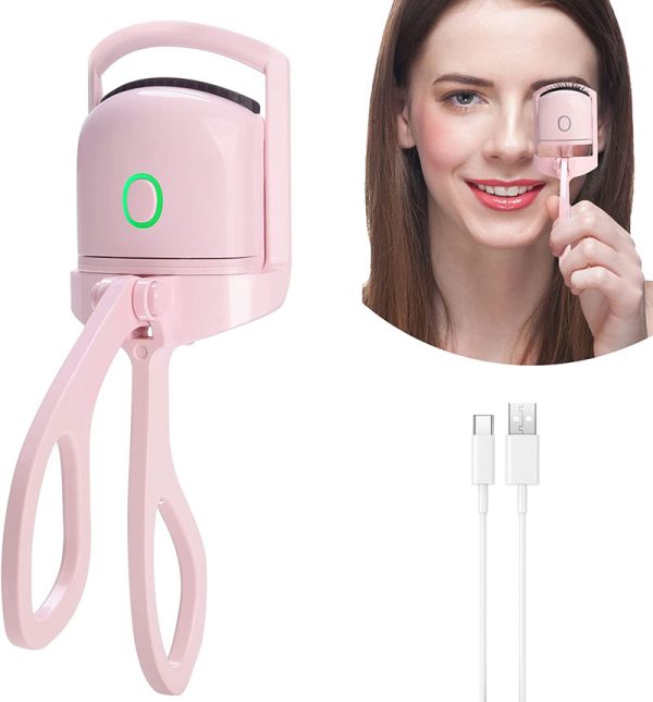 Rechargeable Eyelash Curler Portable Electric Heated Comb - Image 8