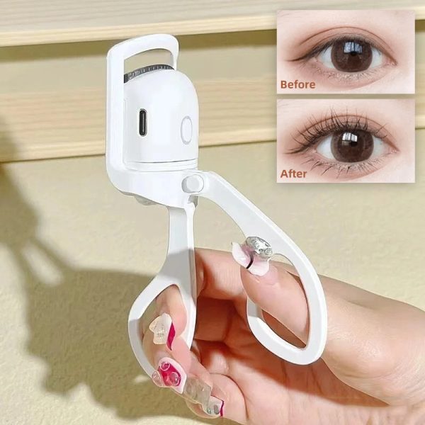 Rechargeable Eyelash Curler Portable Electric Heated Comb - Image 10