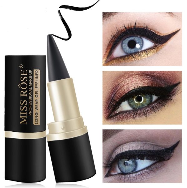 Waterproof Black Liquid Eye Liner Pen Pencil Gel