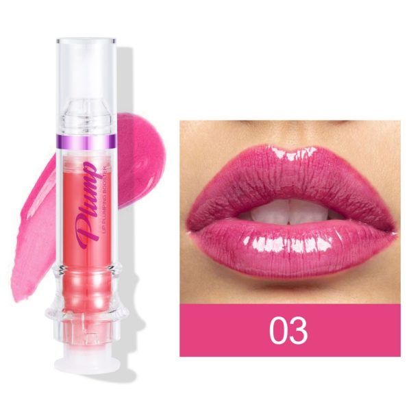 New Tube Slightly Spicy Honey Face and Lip Glass Mirror  Liquid Lipstick - Image 6