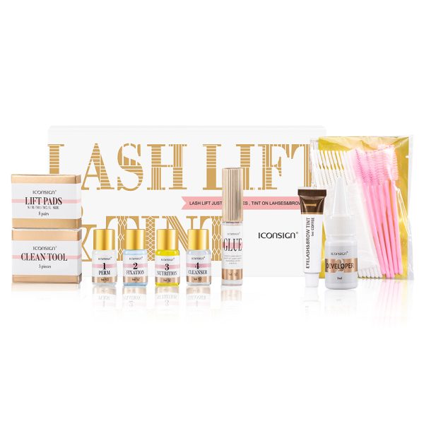 ICONSIGN Lash Lift EyeLash Eyebrow Dye Tint Perm Kit - Image 2