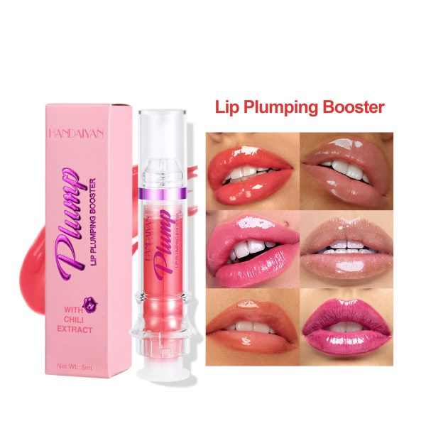 New Tube Slightly Spicy Honey Face and Lip Glass Mirror  Liquid Lipstick - Image 2