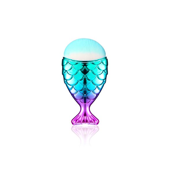 Mermaid Shaped Makeup Brushes - Image 2