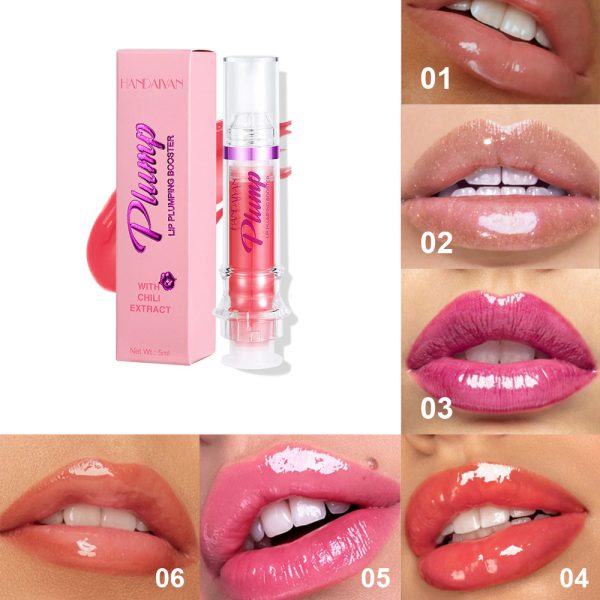 New Tube Slightly Spicy Honey Face and Lip Glass Mirror  Liquid Lipstick