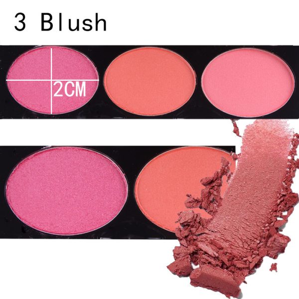 MISS ROSE 144 color 3 color 3 Color Eyeshadow blush eyebrow makeup makeup makeup kit special wholesale - Image 2