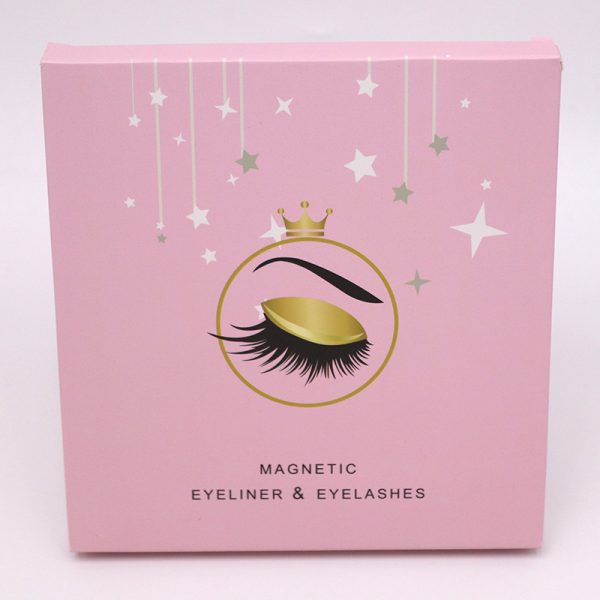 Magnetic False Mink Waterproof Eyelashes Eyeliner Set Long Lasting Extension Reusable - Image 4