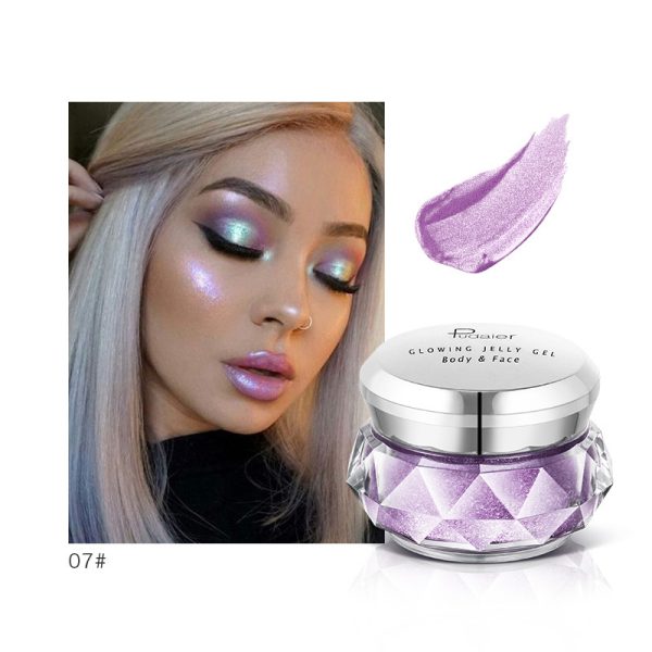 Face Festival Makeup Highlighter Jelly Gel Mermaid Eyeshadow Glow Body Glitter - Image 10