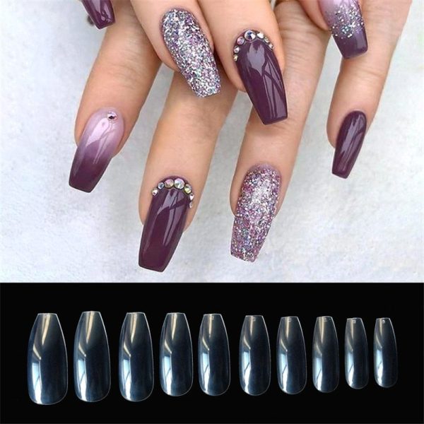 500 Transparent / Natural Fake Nails