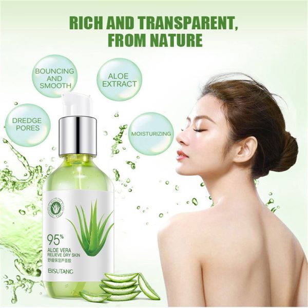 Aloe Gel Moisturizing Lotion Facial Cream Perfectly Plain Moisturizing And Smooth Skin Care Products - Image 2