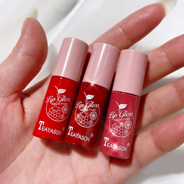 Full Lips Colorless Transparent Shiny Crystal Lip Gloss - Image 9